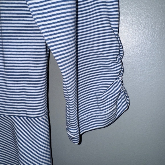 NWT Matilda Jane Between the Lines Dress Blue Stripe Size Medium - Picture 6 of 9